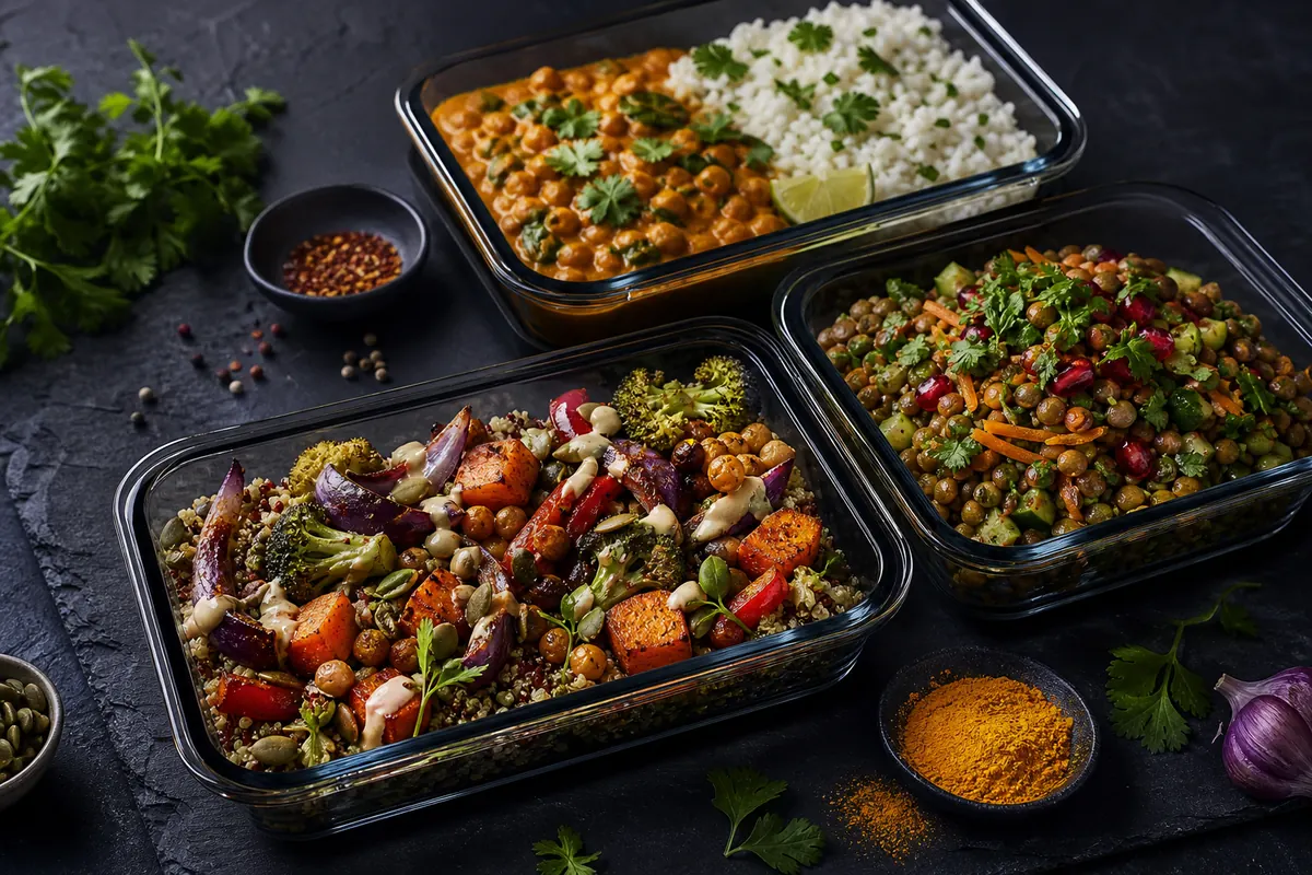 Vegane Alltagsküche für Berufstätige: planen statt improvisieren